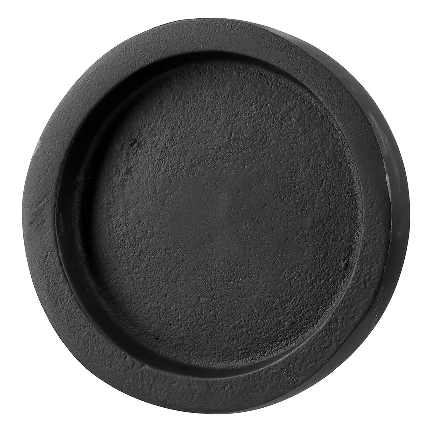 GILDE Kerzenleuchter Dora aus Aluminium - schwarz - Höhe 53cm x Breite 10cm - Stumpenkerzenhalter