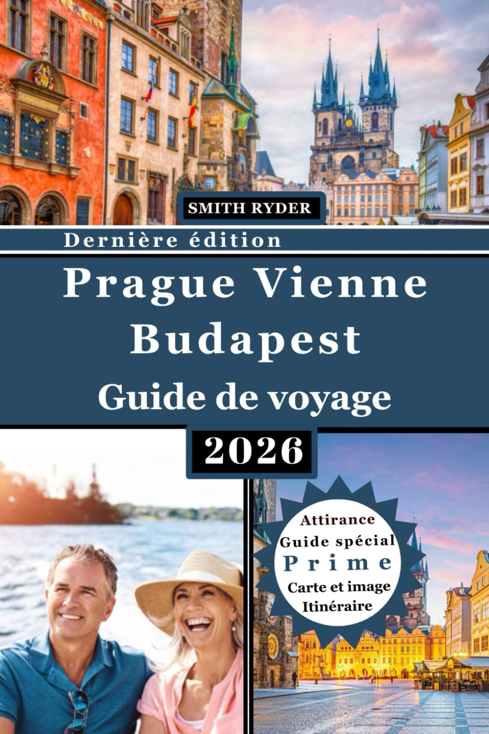 GUIDE DE VOYAGE PRAGUE VIENNE BUDAPEST (ÉDITION EN COULEURS): Le guide ultime des capitales historiques d'Europe centrale : itinéraires détaillés, conseils d'initiés, cartes et expériences culturelles