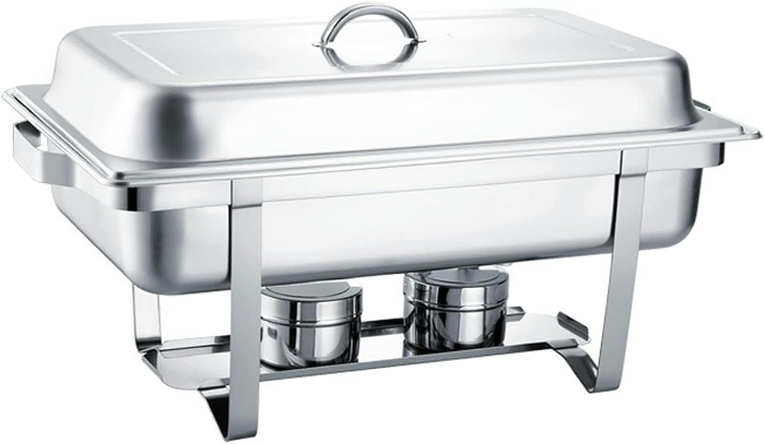 Poêle à nourriture de buffet en acier inoxydable avec réchaud de 9 L pour la restauration
