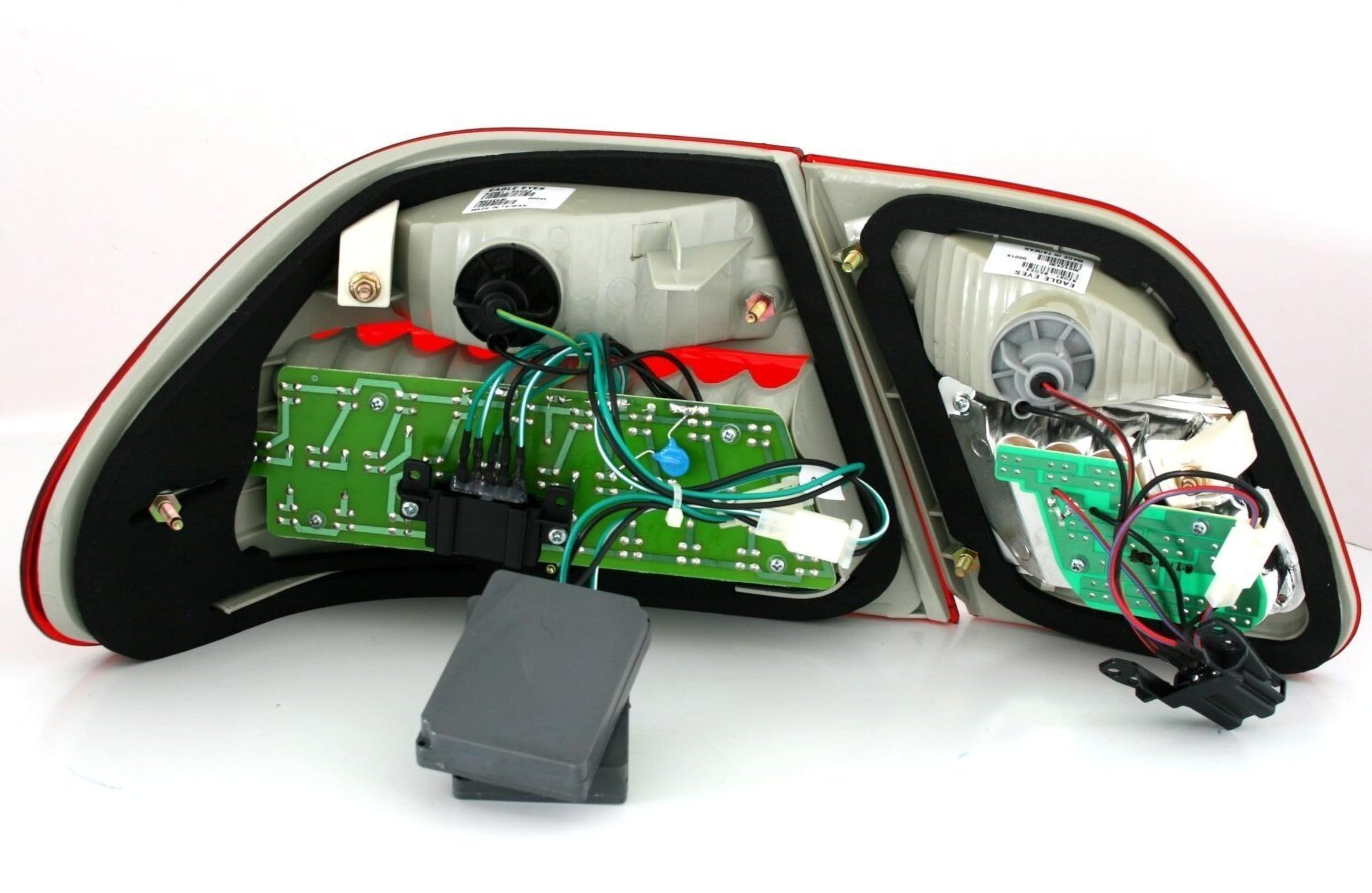 CR-Lights LED Rückleuchten in für Mercedes E-Klasse W210 rot matt 1995-03.2002