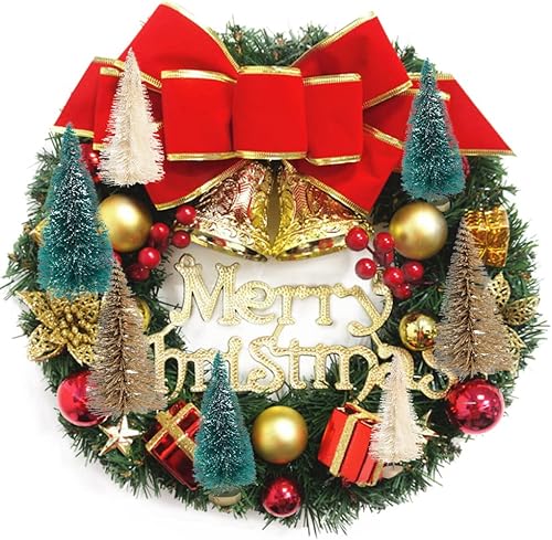 Miniatura 4 de 8 piezas de mini árboles de Navidad artificiales, cepillo de botella falso, árboles pequeños de pino esmerilado con base de madera, adornos de mesa,