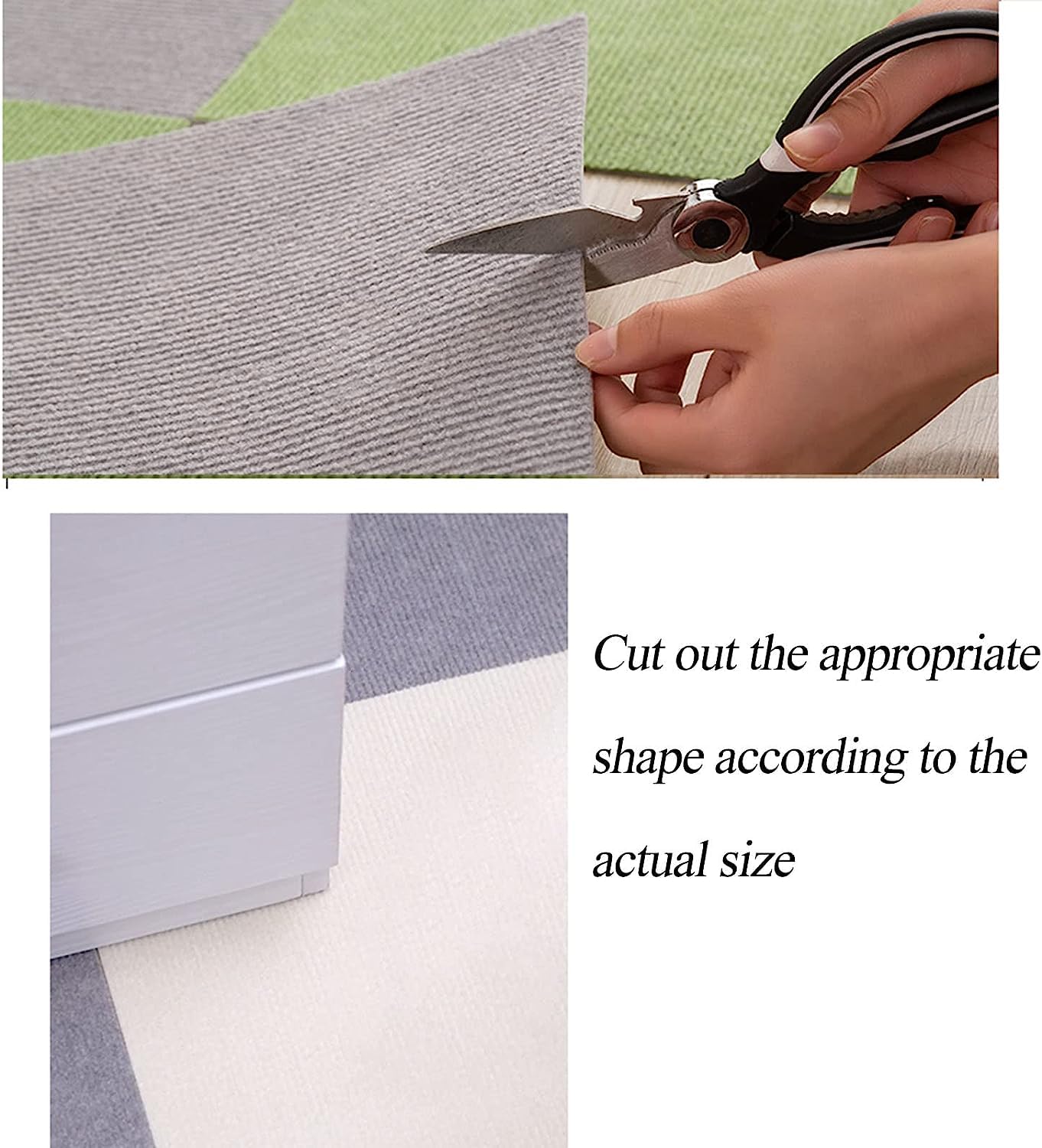 dalles de moquette, Dalles de Moquette DIY Peel And Stick Tapis 12 "X 12"(Color2)