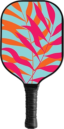 Pickleball Paddle, USAPA Approved, Carbon Fiber Surface, Polypropylene Honeycomb Core, Comfort Grip, Mens and Womens, Intermediate and Advanced