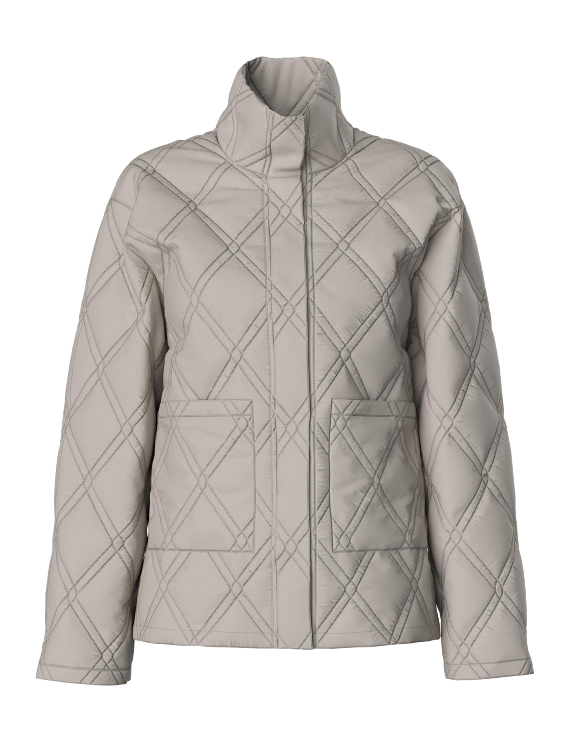 PIECES Damen Pcmista Ls Quilted Jacket Pwp