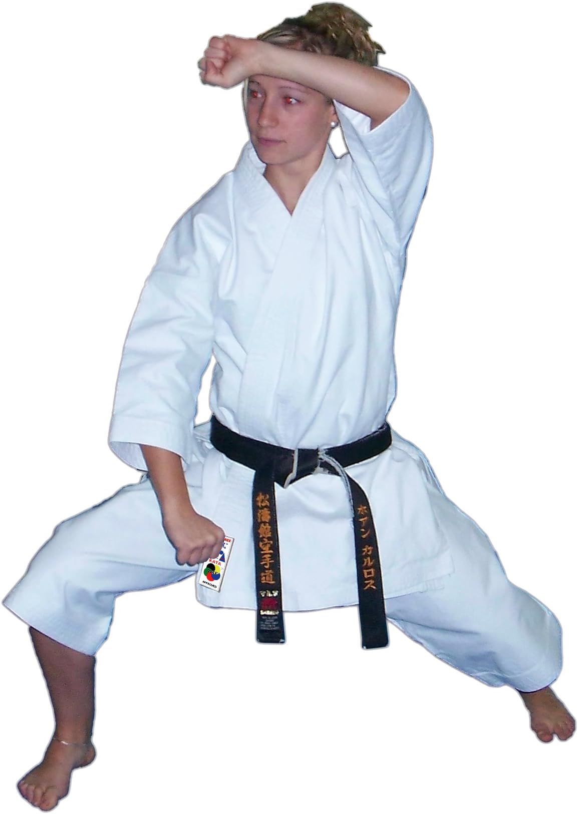 Kamikaze KATA-WKF Karate Gi Uniform White 100% Cotton (6/190 cm)