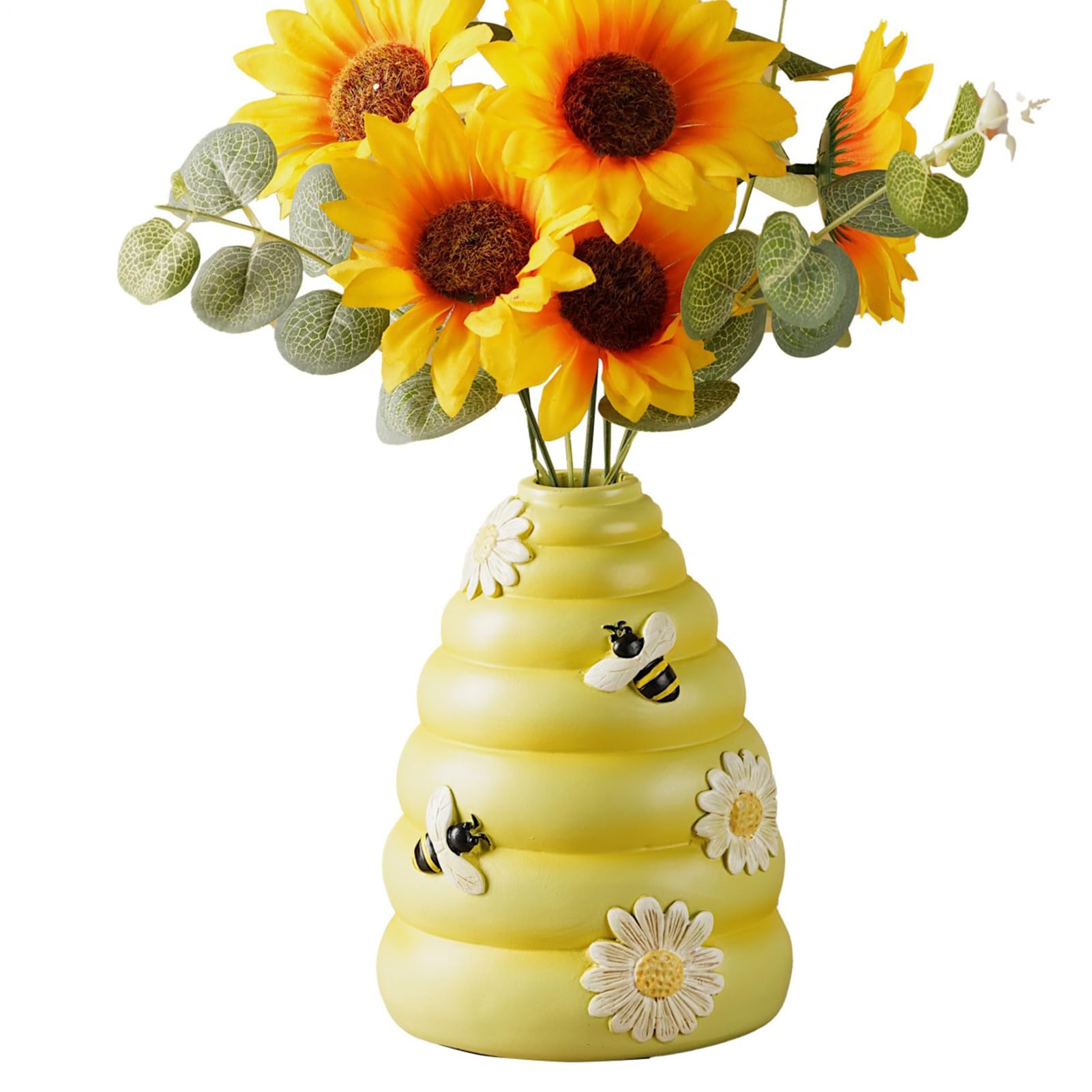 Vase à fleurs moderne en résine idée cadeau pour décoration d'intérieur