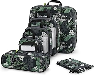 Compression Packing Cubes, Gonex Extensible Storage Mesh Bags Organizers