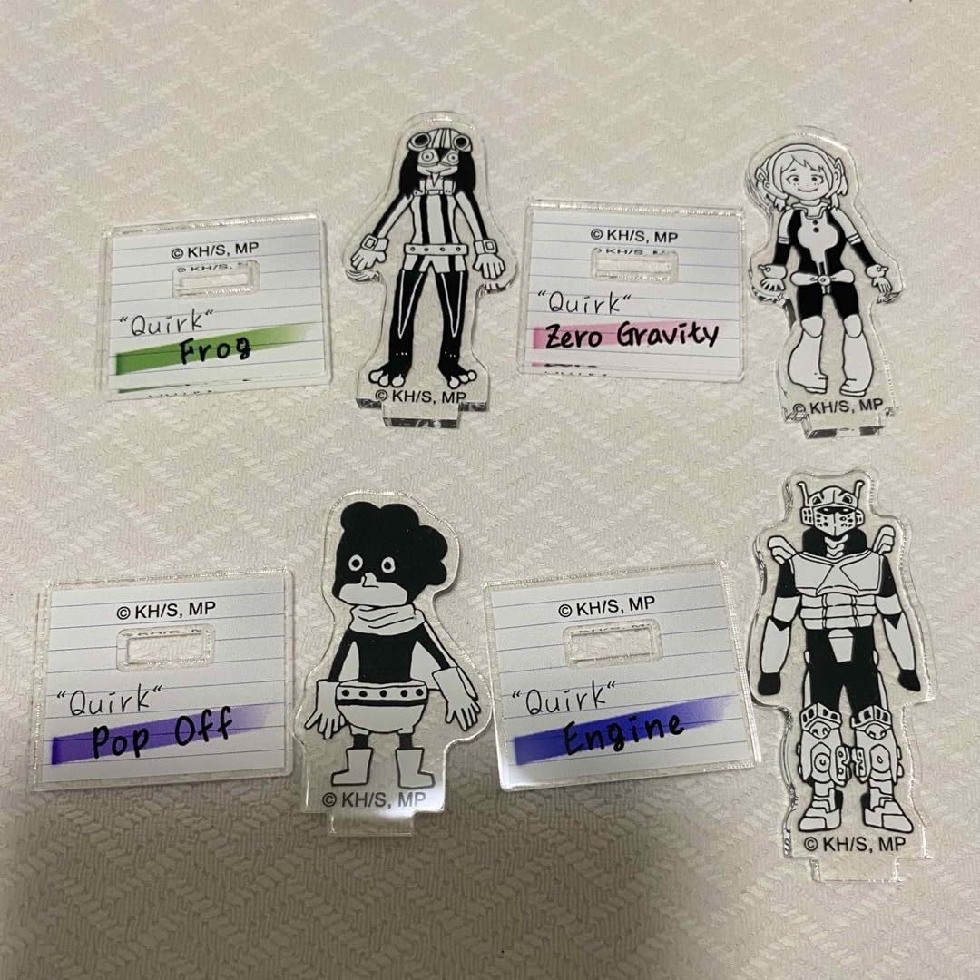 Amazon.co.jp: TDミニアクリルスタンド デクのノート風 4種セット