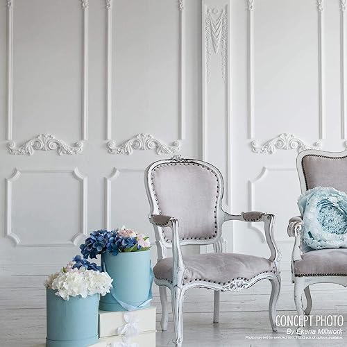 Miniatura 14 de Ekena Millwork - Ashford Panel de pared moldeado festoneado, PNL20X24AS-02-CASE-12