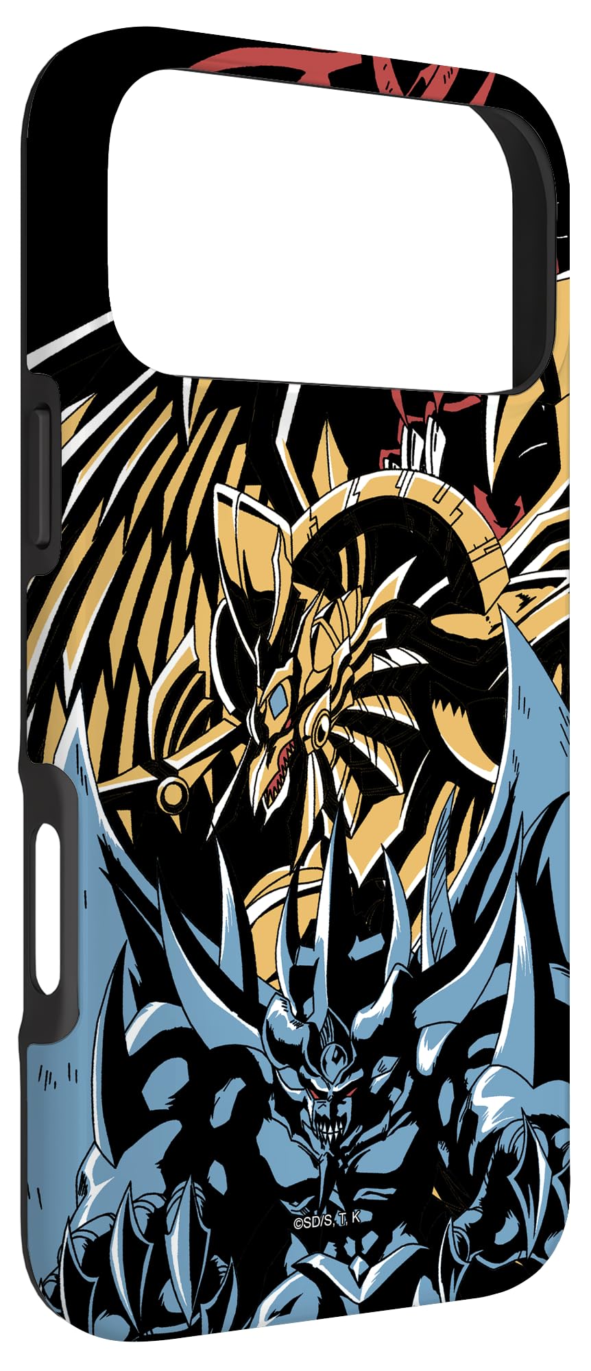 Yu-Gi-Oh! Egyptian God Cards Monsters Illustration Anime Case for iPhone 17 Pro Max : Cell Phones & Accessories