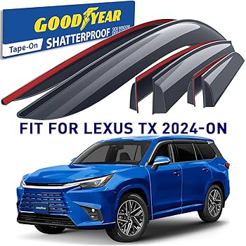 （特別価格）Window Genuine Lexus Japan 2024-2025 GX Premium Side Window Visor