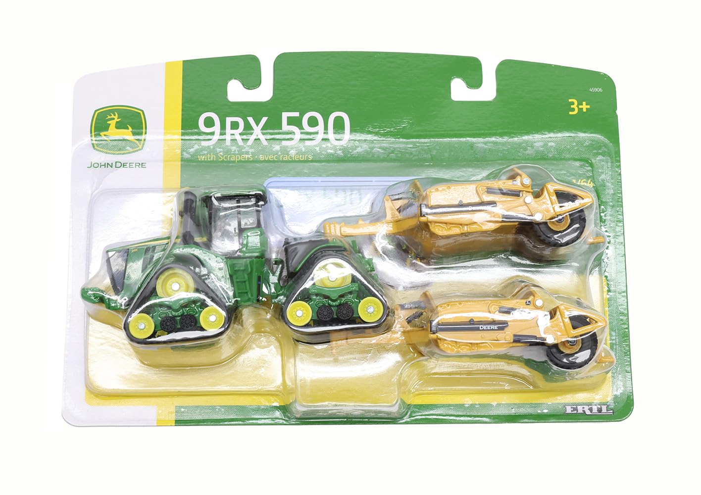 John Deere LP84498 1/64 9RX 590 mit 1812DC Scraper Spielzeug