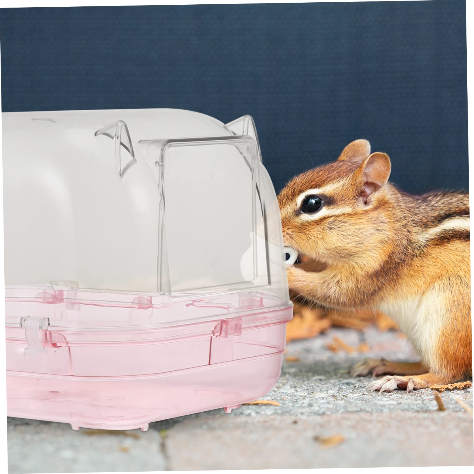 Hamster Sandbadbehälter aus Kunststoff, Große Badewanne