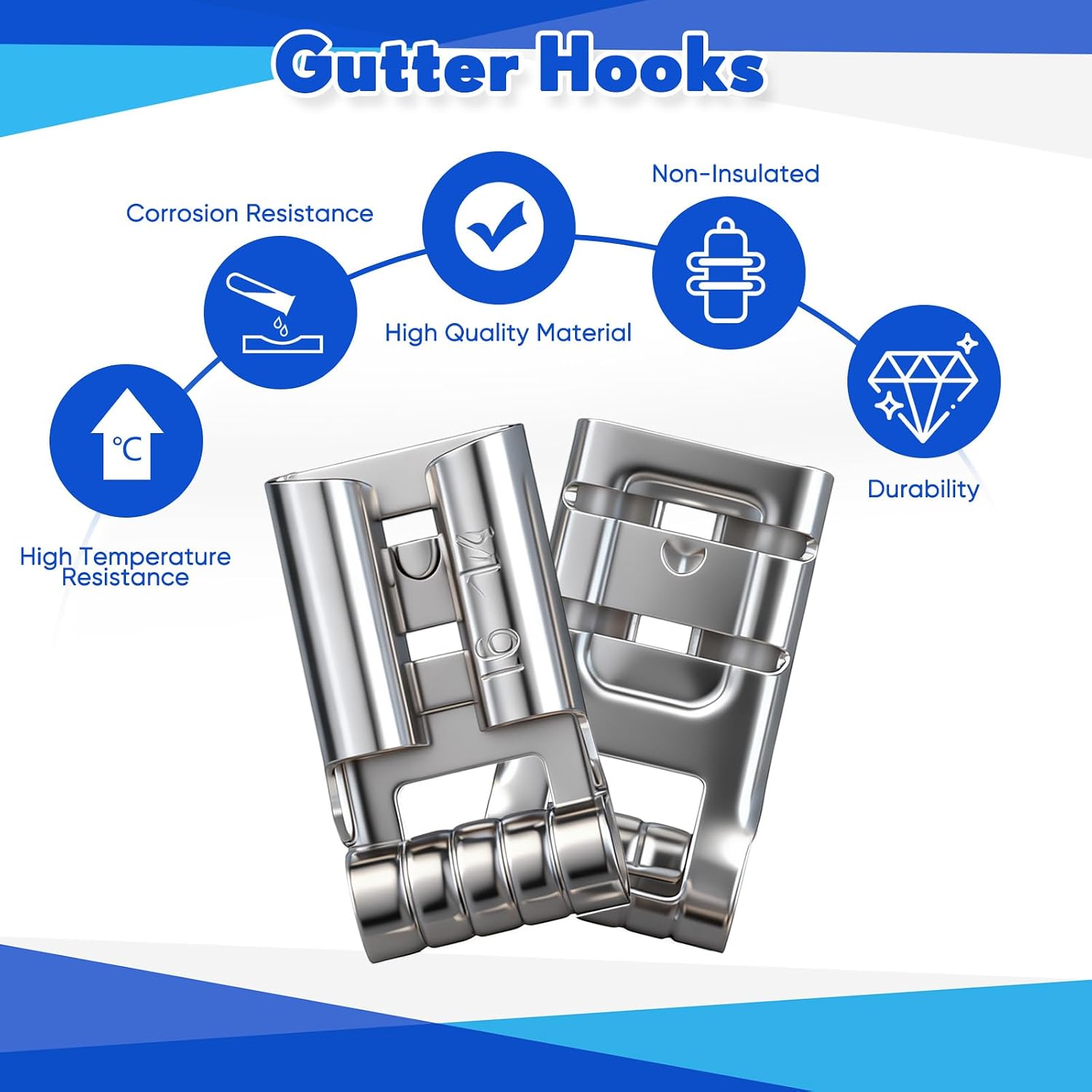100 Pcs High Temp Wire Connectors Non Insulated Wire Connectors