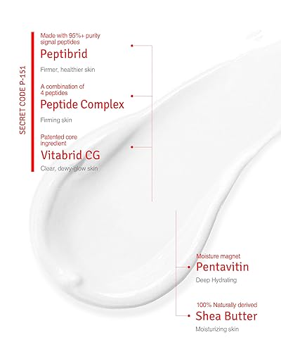 Miniatura 4 de VITABRID C12 Crema antiarrugas  Hidratante de recuperación de la piel que desafía la edad con péptidos, vitamina C, manteca de karité, reparación de
