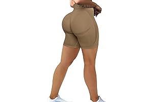 Scrunch Butt Lifting Seamless Workout Biker Shorts for Women