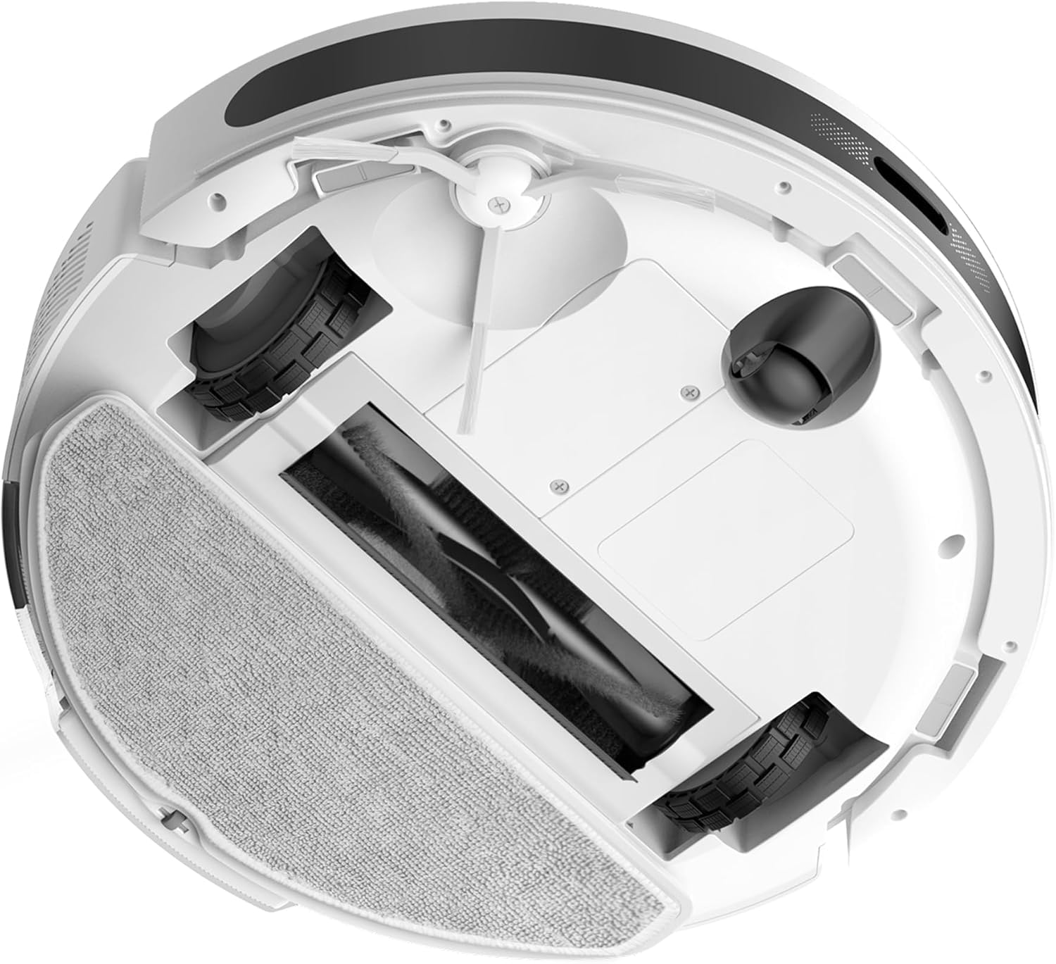 Tapo RV20 MAX White-Robot Aspirador, 4 en 1, 5300Pa, navegación LiDAR | 5300 Pa de Succión. Navegación Láser LiDAR. Fregado 4 en 1. Control App Tapo. Control Voz Alexa/Google.