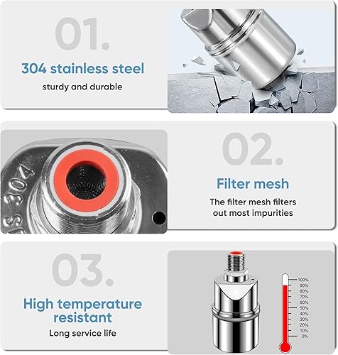 Miniatura 5 de Válvula de flotador de control de nivel de agua de acero inoxidable para tanque, válvula automática de control de nivel de agua, válvula de flotador