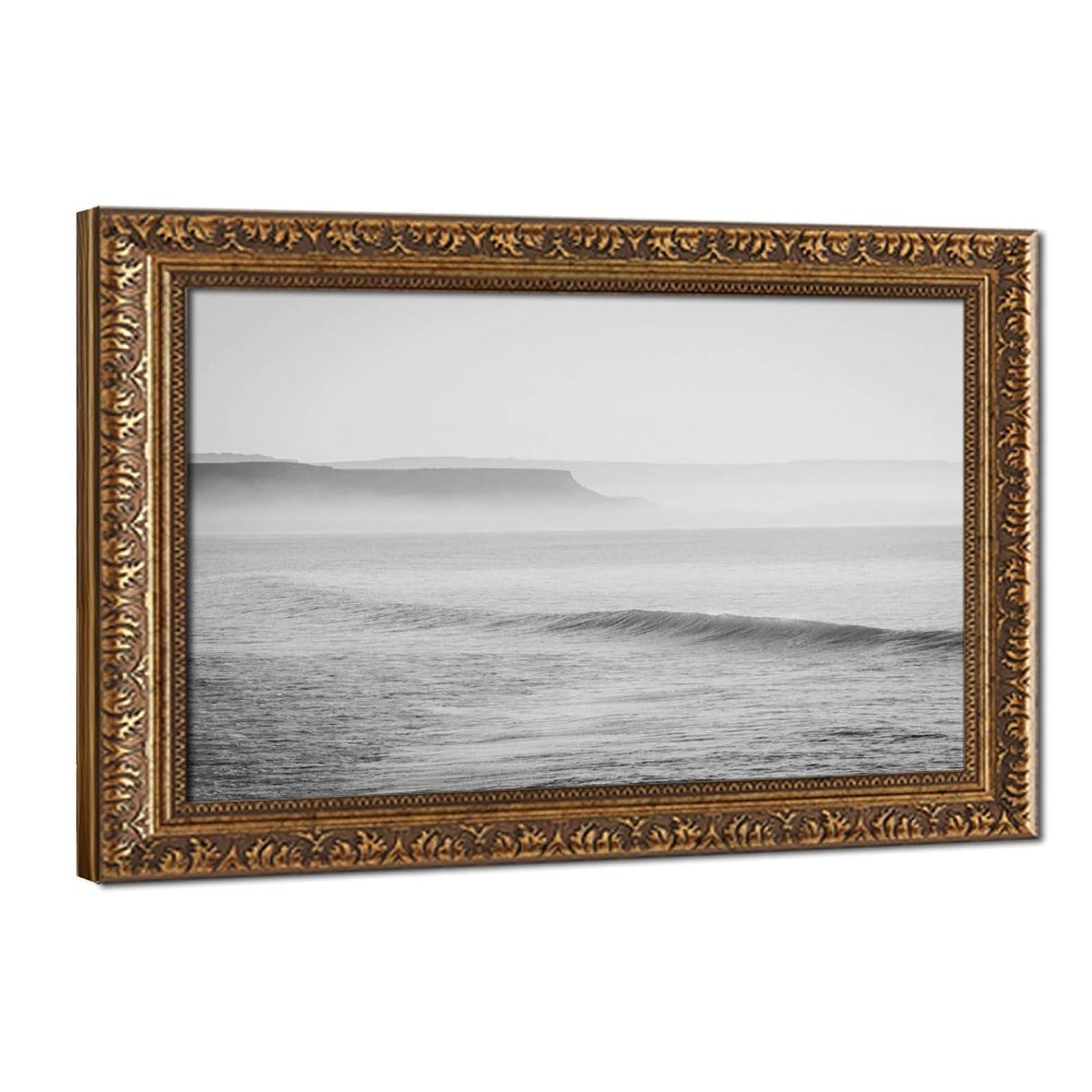 Bareronor Baja Sunset Ocean Canvas Poster Bedroom Decor Landscape Office Room Decor Gift 24" L X 36" W