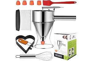 Pancake Batter Dispenser Griddle Breakfast Kit: Your Gateway to Breakfast Bliss