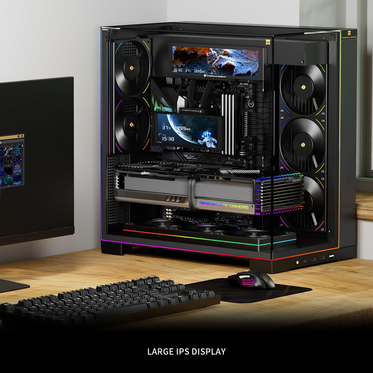 Amazon.com: Thermalright Trofeo Vision 9.16 LCD Black, 9.16-inch