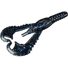 Lunker City Fishing Karate Craw 3" or 4" Soft Plastic Crawfish Bass Lure Open Claws Bait, 7 Per Bag, Made in The USA