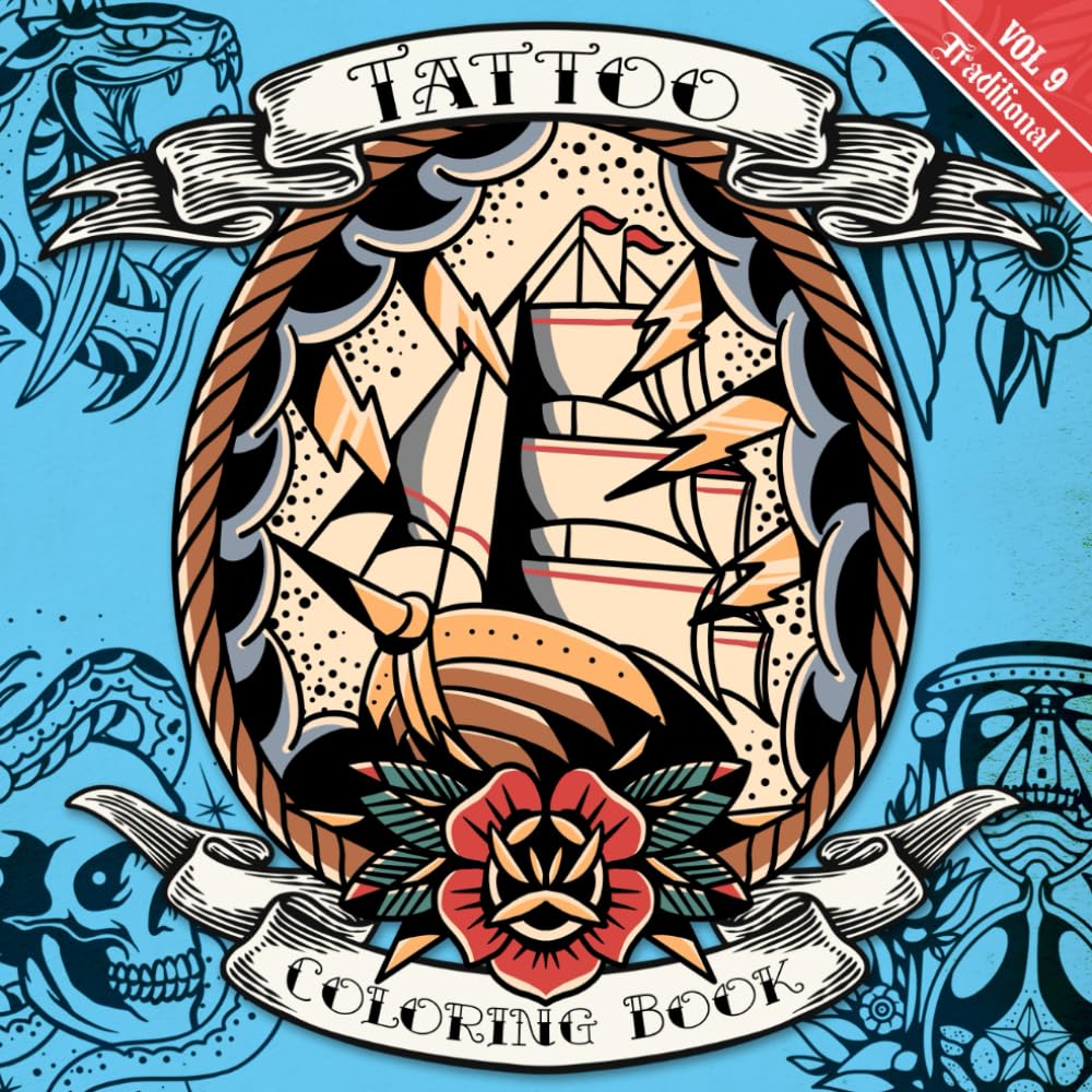 Livre de coloriage tatouage anti-stress pour ceux qui aiment créer sans limites