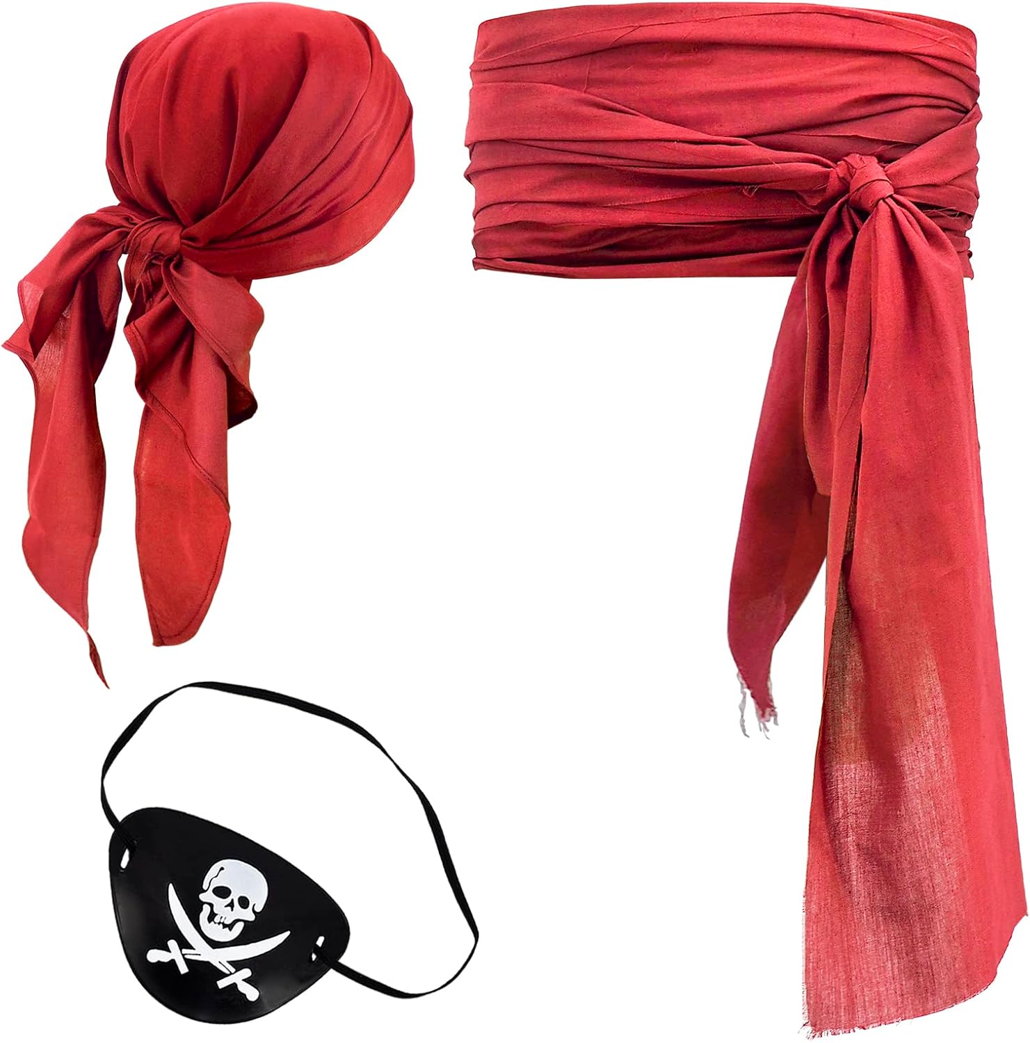 PCS Halloween Pirate Costume Women Men Head Scarf Martinique Ubuy