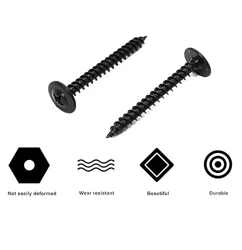 Miniatura 3 de 100 tornillos de madera con cabeza de braguero modificada Phillips #8x2"