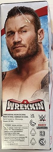 Miniatura 3 de WWE Wrekkin Randy Orton - Figura de acción de 6 pulgadas con acción de perforación, manos de agarre y accesorio de silla flexible, regalo de 6