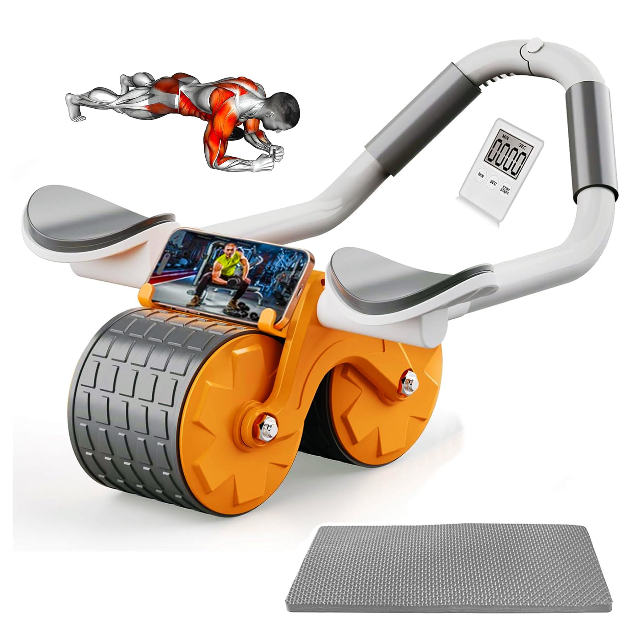 See full amazon price history chart for US1984 6D Abs Roller Workout Abdominal Exercise Rollers, Automatic Rebound Abdominal Wheel, Fitness Roller Exercise Wheel Workout Trainer Gym Home Fitness Equipment Roller Arms Back (Orange) US1984 6D Abs Roller Workout Abdominal Exercise Rollers, Automatic Rebound Abdominal Wheel, Fitness Roller Exercise Wheel Workout Trainer Gym Home Fitness Equipment Roller Arms Back (Orange) (B0CVRVTBBM) Amazon Price History, Amazon Price Tracker