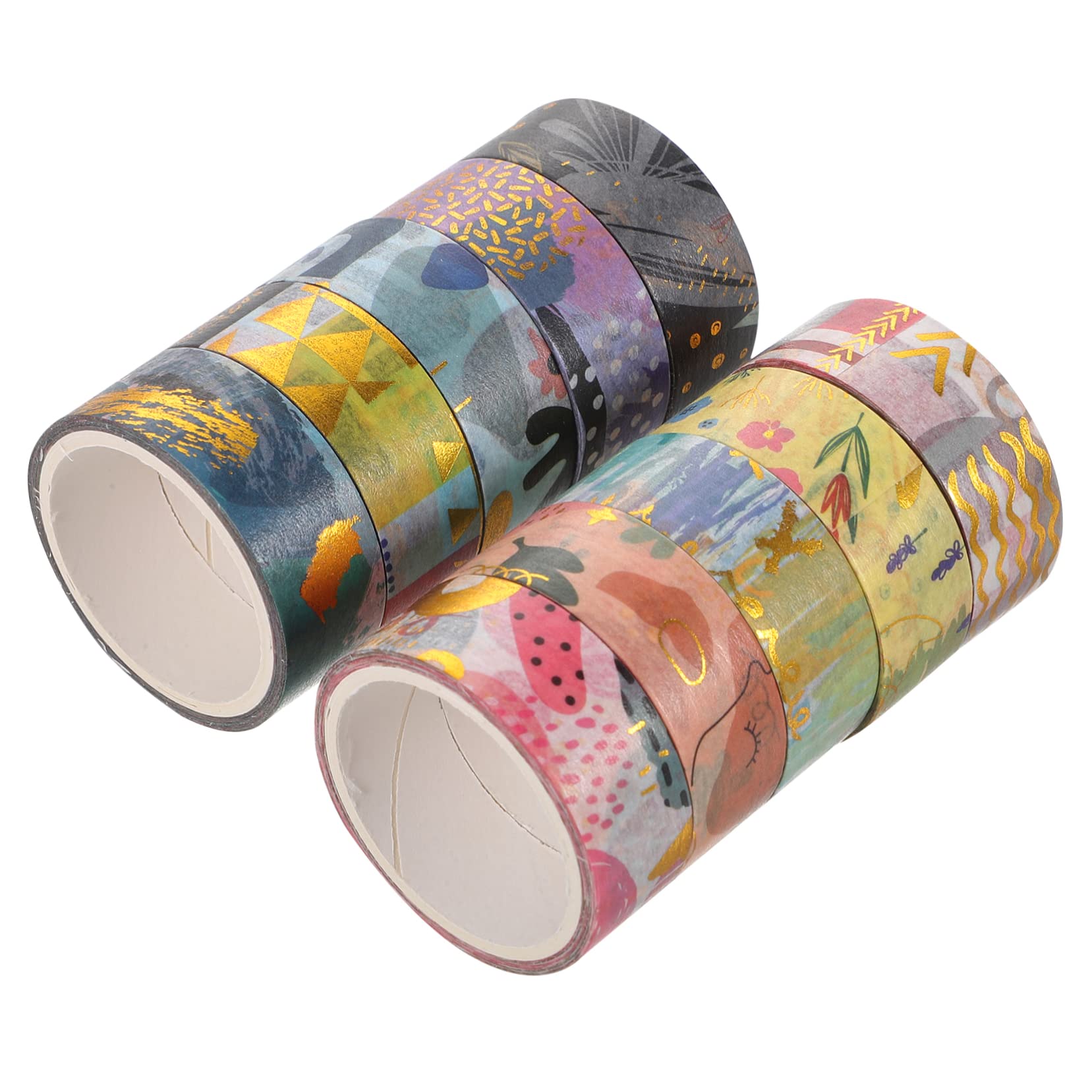 Lurrose 30rotoli Washi Tape Decorativi Geometrico Adesivo Per Scrapbooking e Decorazioni Creative