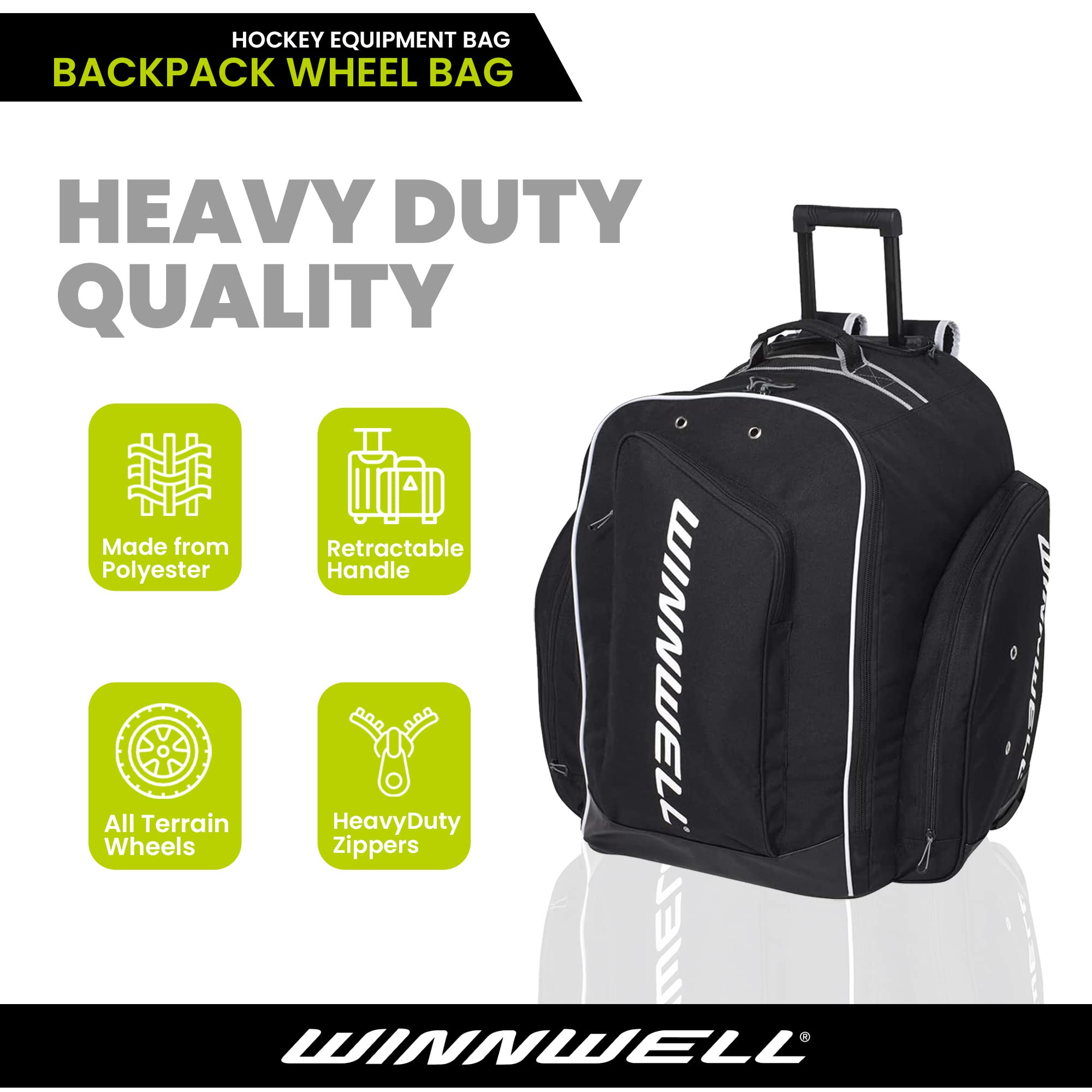 Amazon.co.jp: Winnwell(ウィンウェル) バックパックホッケーバッグ 