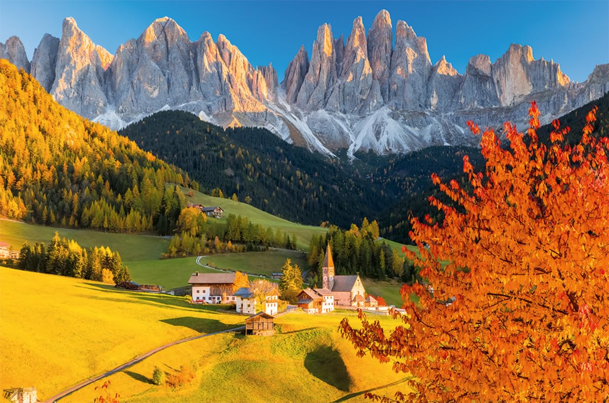Nathan - Puzzle 3000 pièces - Le Village de Santa Magdalena Loïc Lagarde - Adultes et Enfants dès 14 Ans - Puzzle de qualité supérieure - Encastrement Parfait - Collection Évasion - 12001871