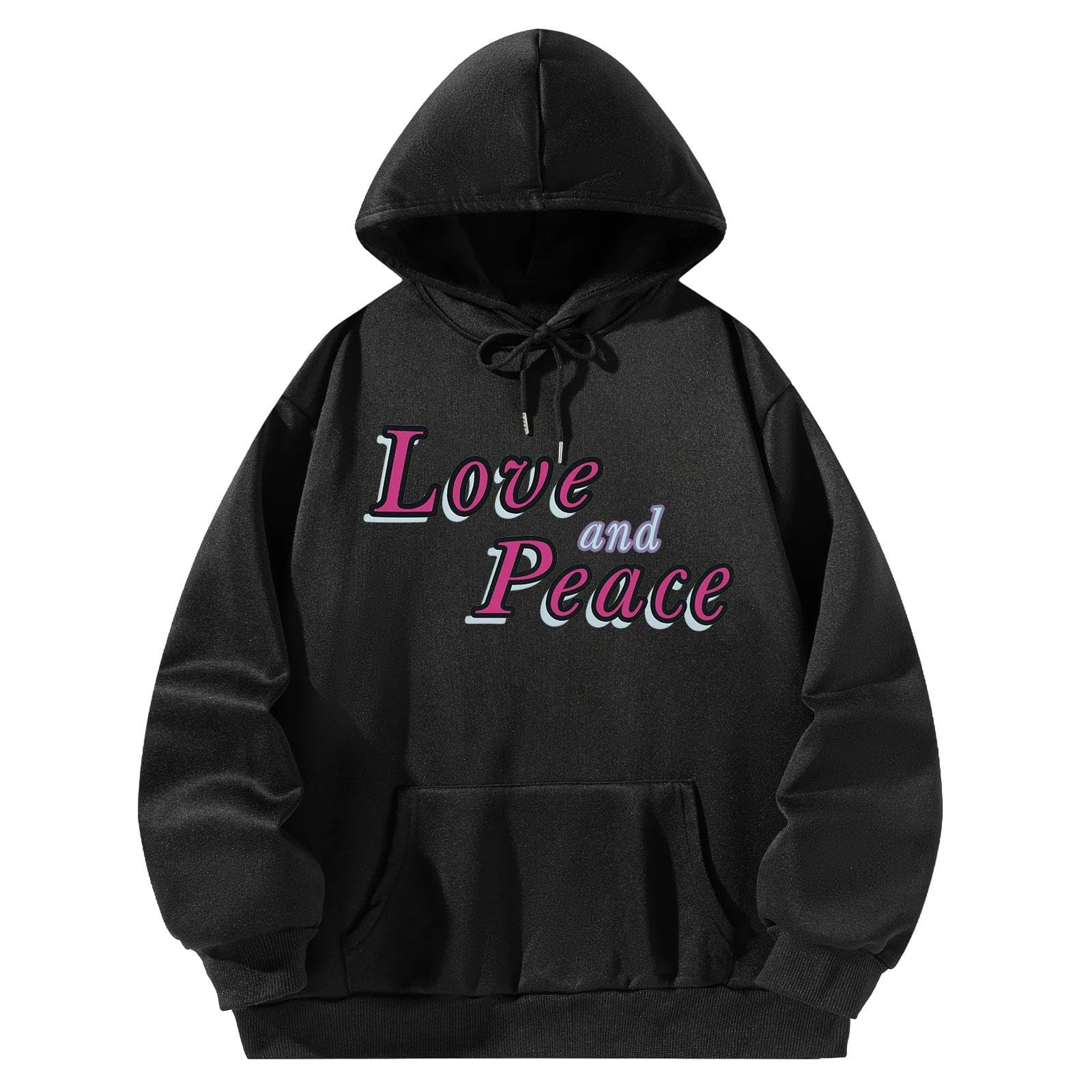 nivaa Womens Hoodie Casual Fall Clothes Hooded Sweatshirt for Street Hiking Travel XL-picture-49