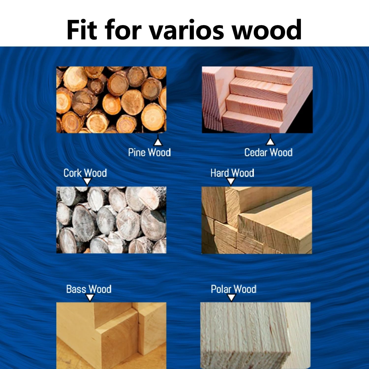 14x14x1.2mm Inserti in metallo duro Frese di ricambio Quadrato Dritto Lavorazione del legno Spirale Pialla elicoidale Testa 10 pezzi
