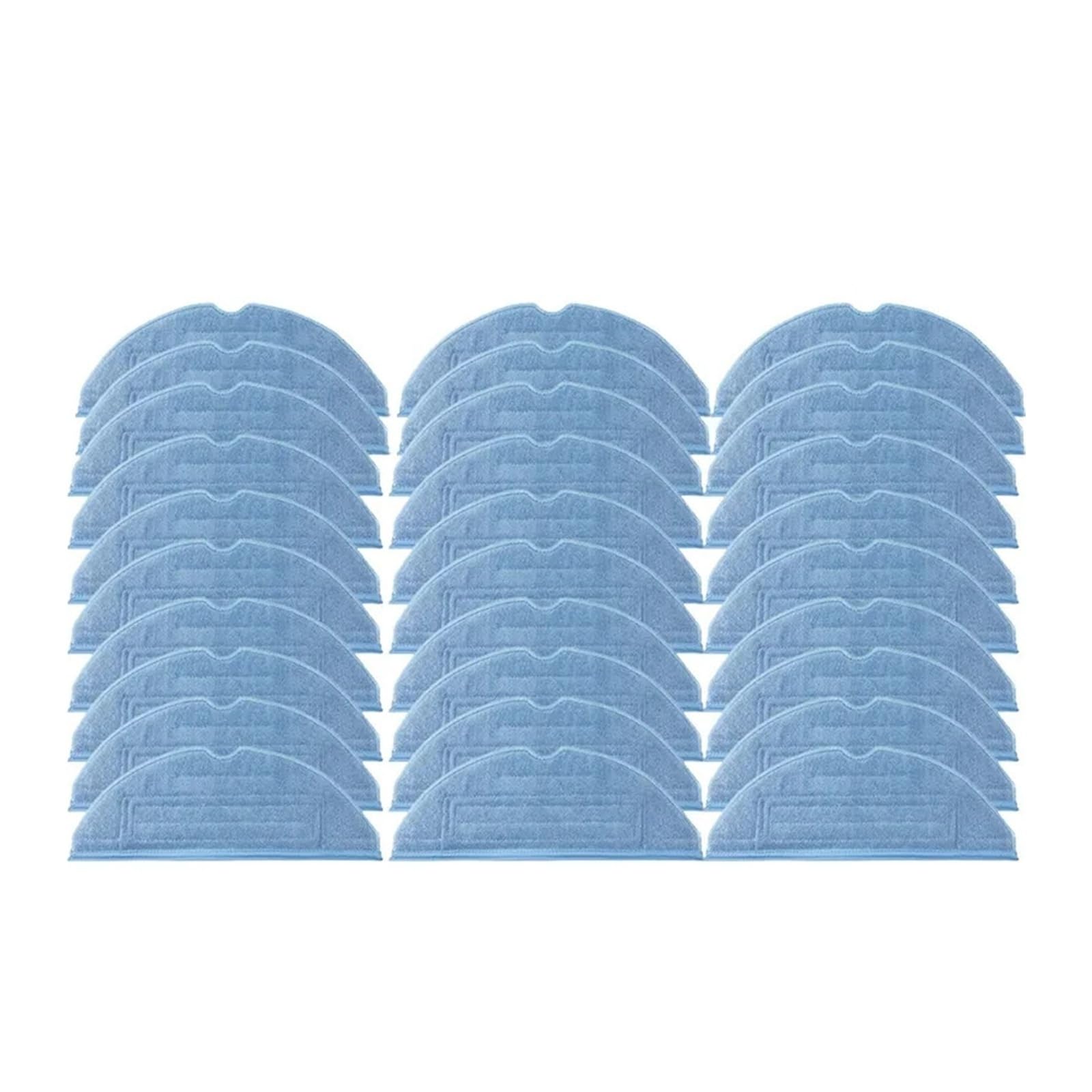 VIXWDRUTY Compatible For Roborock，S7 S70 S75 S7Max S7MaxV T7s T7s Plus Mop Pad Vacuum Cleaner Robot Mop Rags Parts Mop Cloths(30pcs)