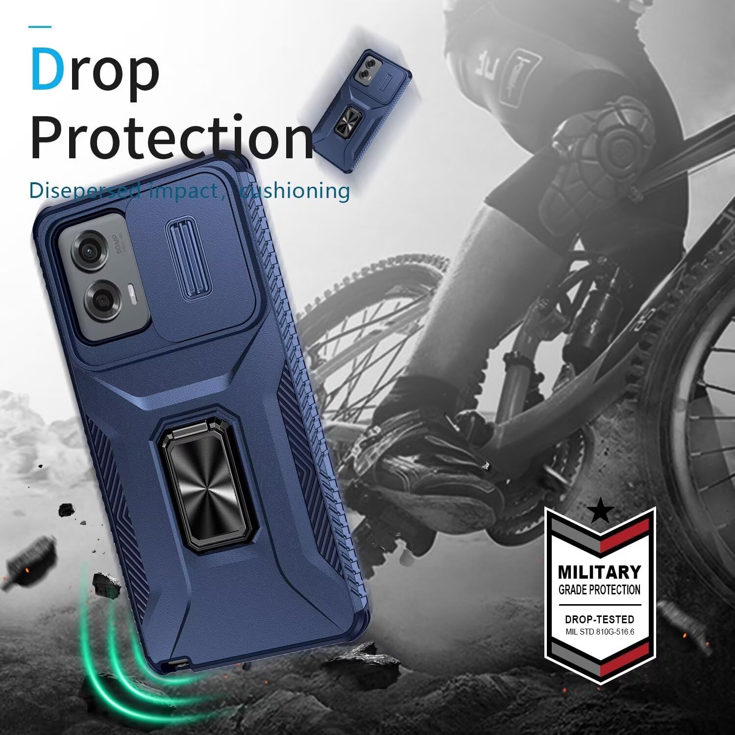 Designed For Motorola Moto G Stylus 5G 2024 Case 3 In 1 - Foto 10