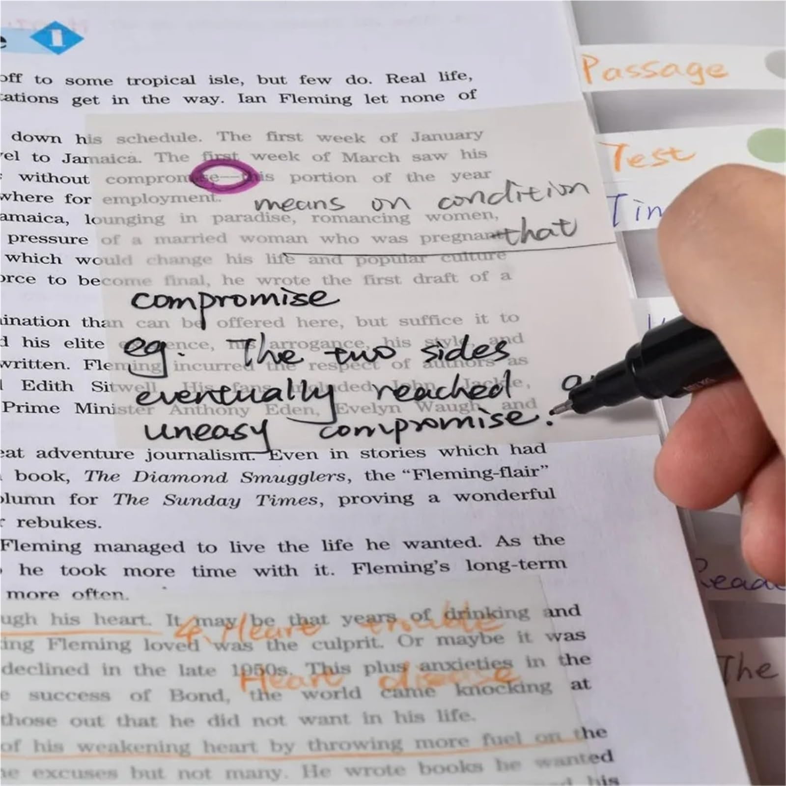 Transparente Haftnotizen, 700 Blatt, transparente Haftnotizen, 7,6 cm, durchsichtig, Memoblock, selbstklebend, durchscheinend, beschreibbar