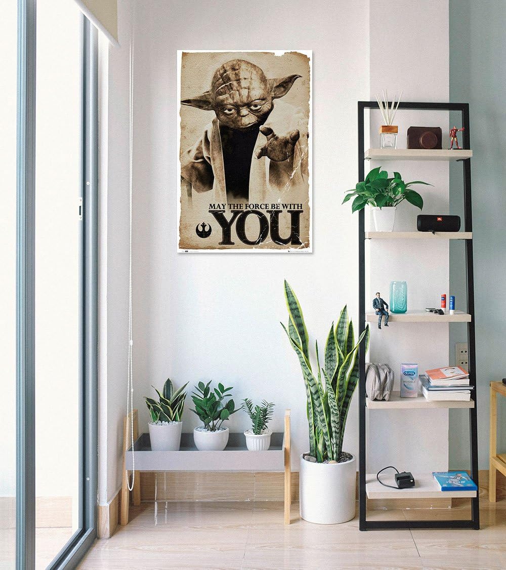 Amazon.co.jp: スターウォーズ - ヨーダ 「May The Force Be With You