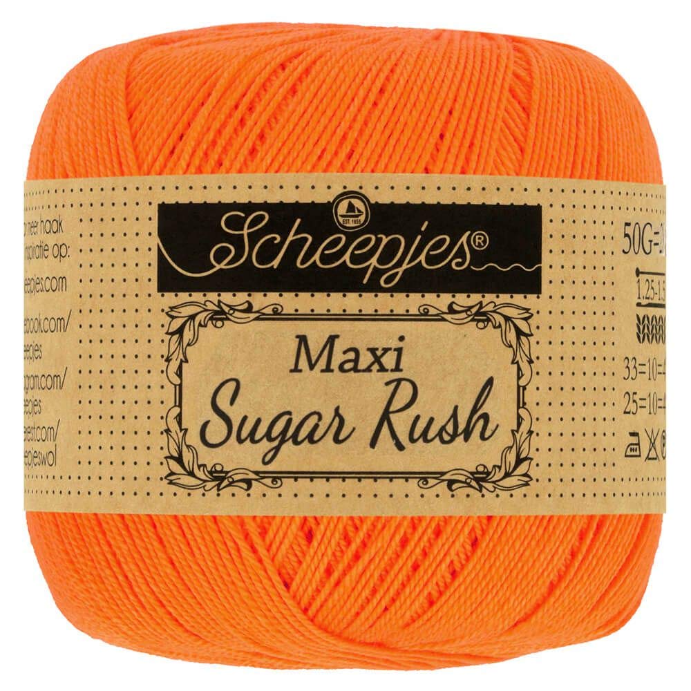 Scheepjes - Scheepjes Maxi Sugar Rush 281 Tangerine Yarn - 1x50g