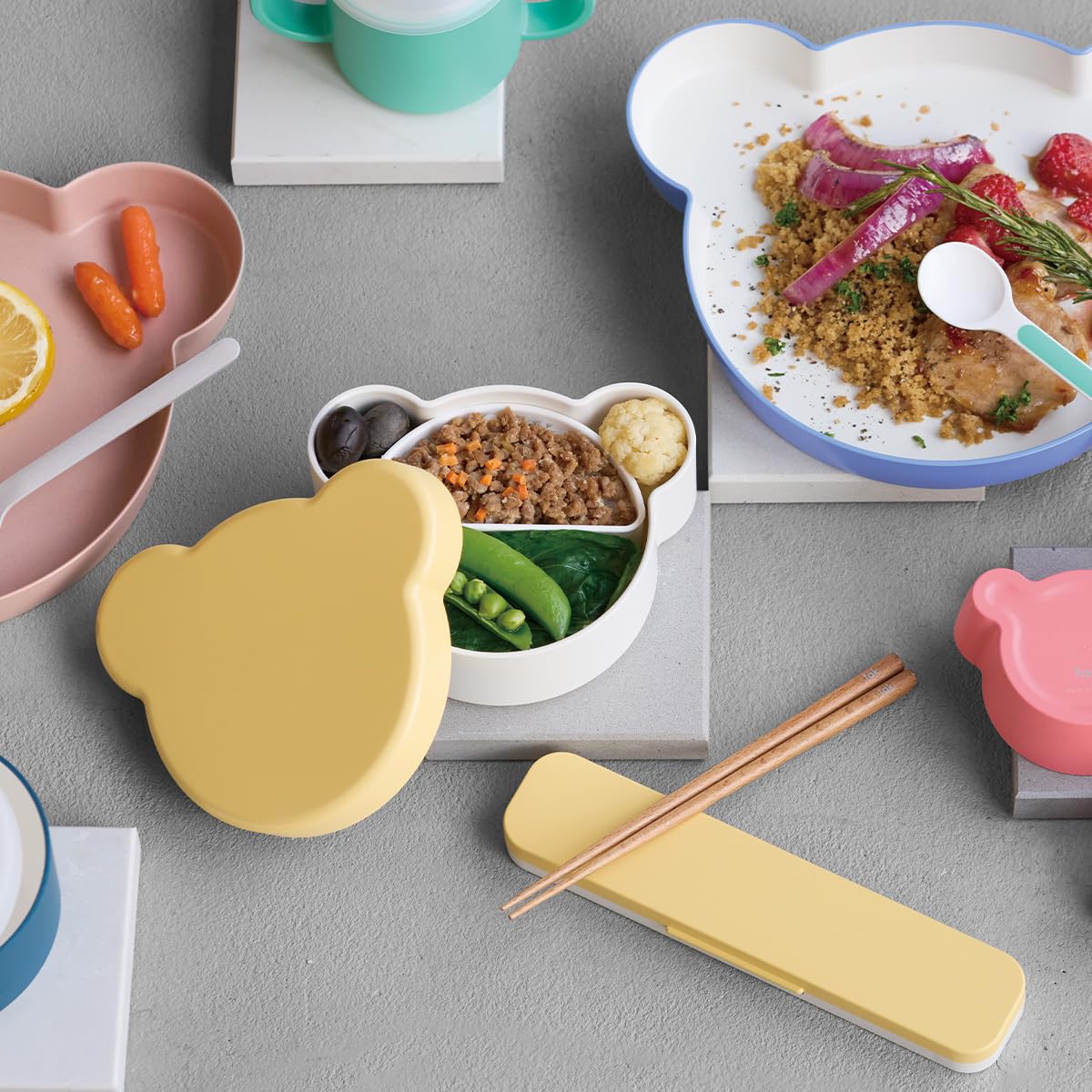 tam tam town ランチボックス　箸　フォーク tam tam town ランチボックス 箸 フォーク Amazon｜Tak(タック) KIDS