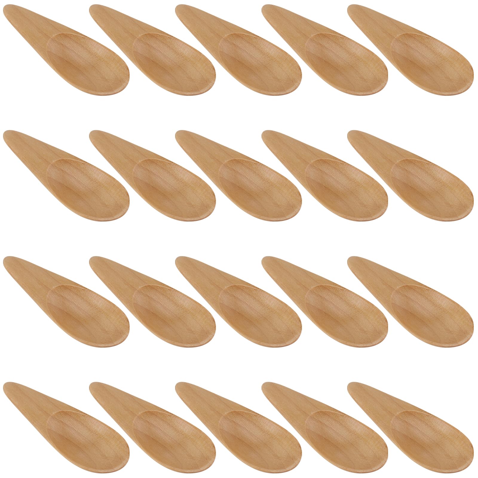 Petites cuillères à épices en bois pour feuilles de thé et sel fini les pots impossibles à fermer