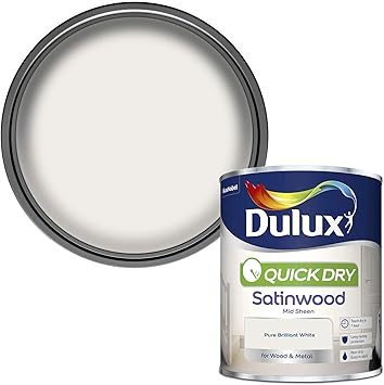 white wood and metal paint