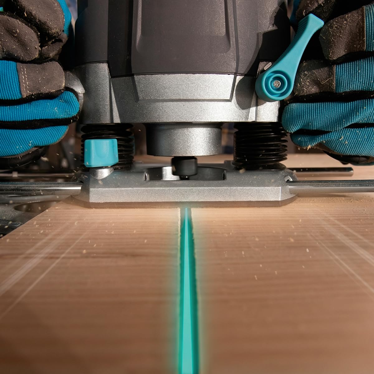 Cecotec Fresatrice Elettrica a Filo MultiShape 900 Inmersion. 1200W, Include 5 Frese, Per Frese Grandi e Piccole, Profondità Aggiustabile 55mm, Velocità Regolabile, Guida Parallela, Tagli Eccellenti