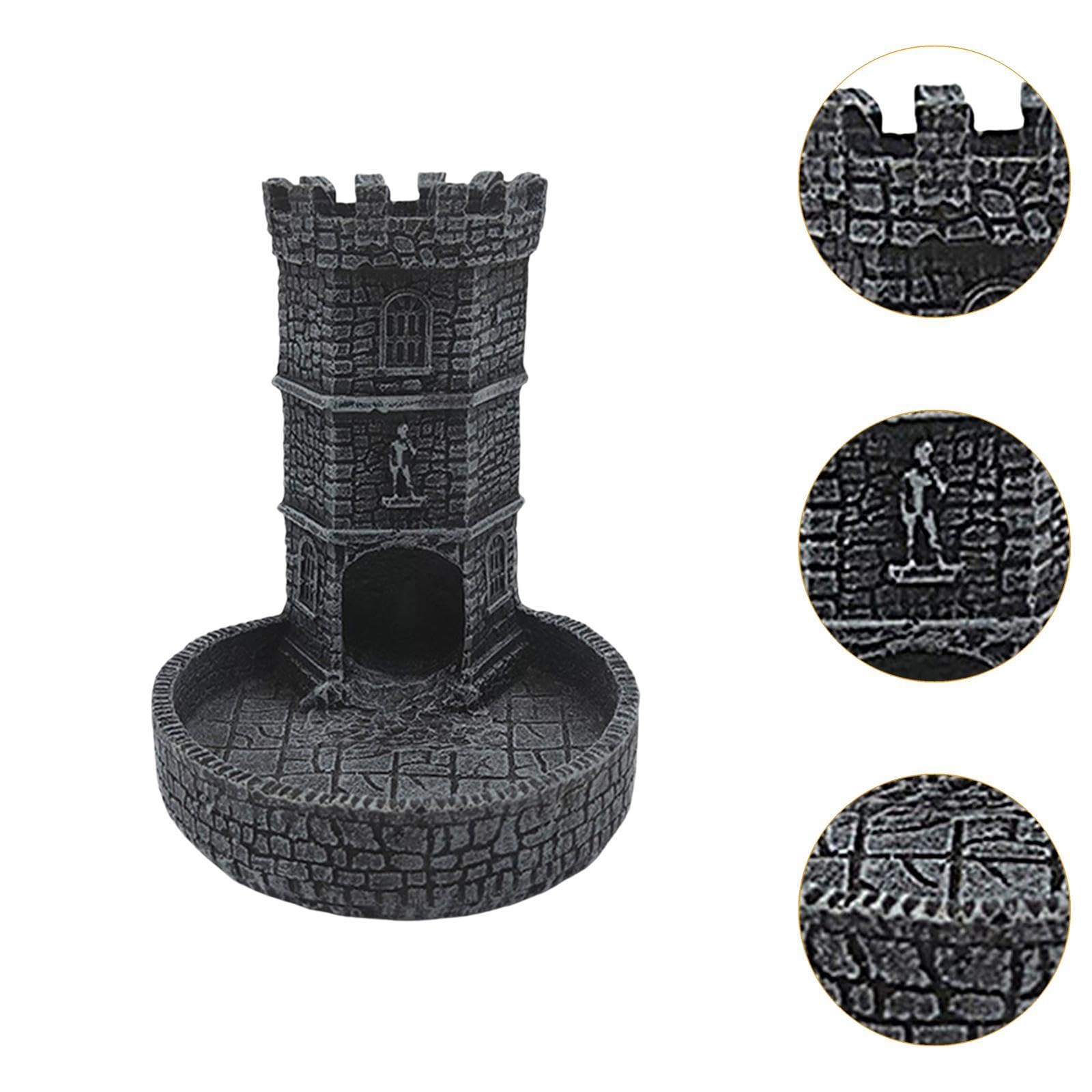 Torre di dadi a forma di nave pirata, perfetta per dungeons and dragons, giochi di ruolo da tavolo, giochi in miniatura e giochi da tavolo