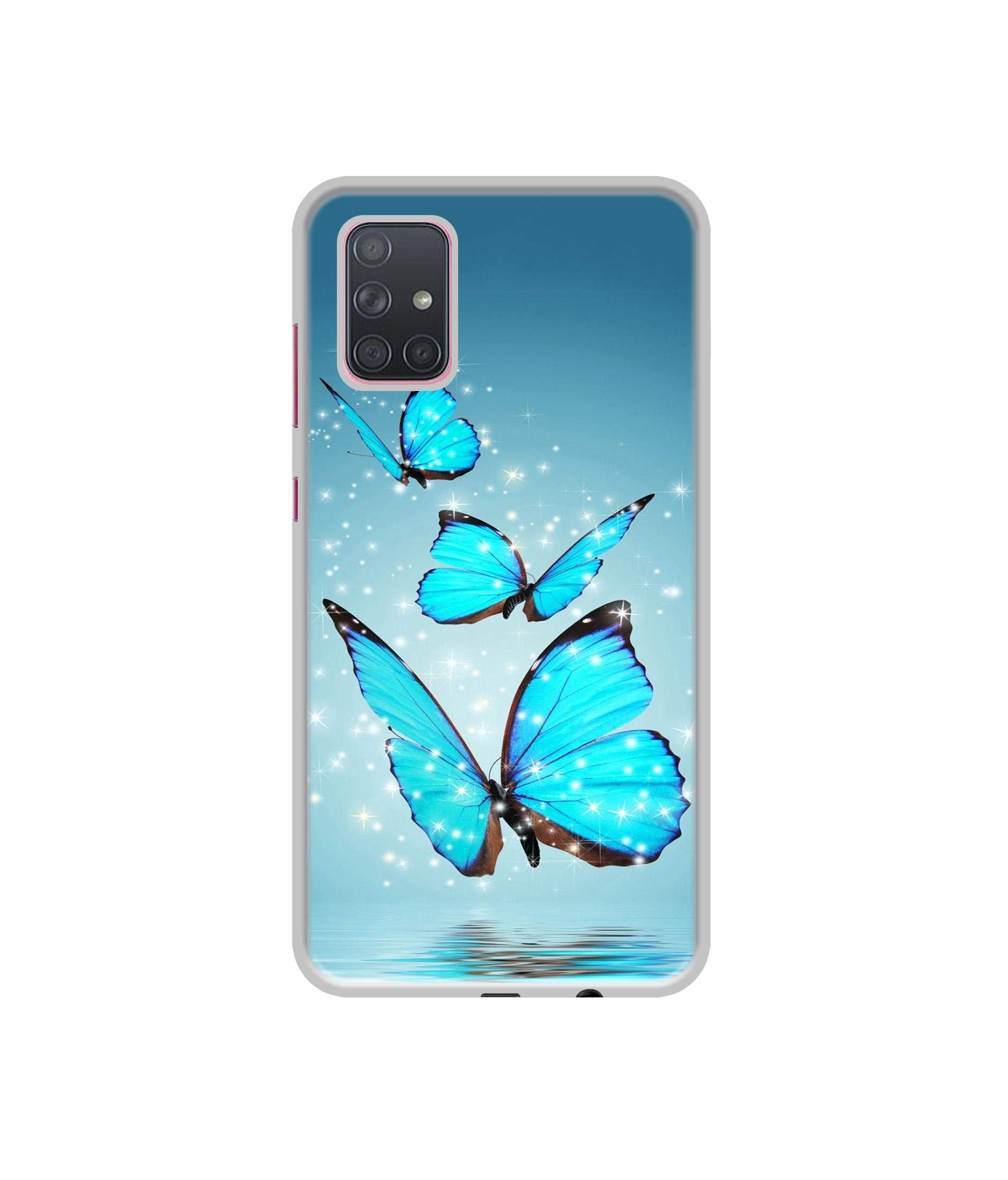 Casotec Flying Butterflies Design Printed Silicon Soft TPU Back Case Cover for Samsung Galaxy A71, Multi-Coloured (B083Y1JN25) Amazon Price History, Amazon Price Tracker