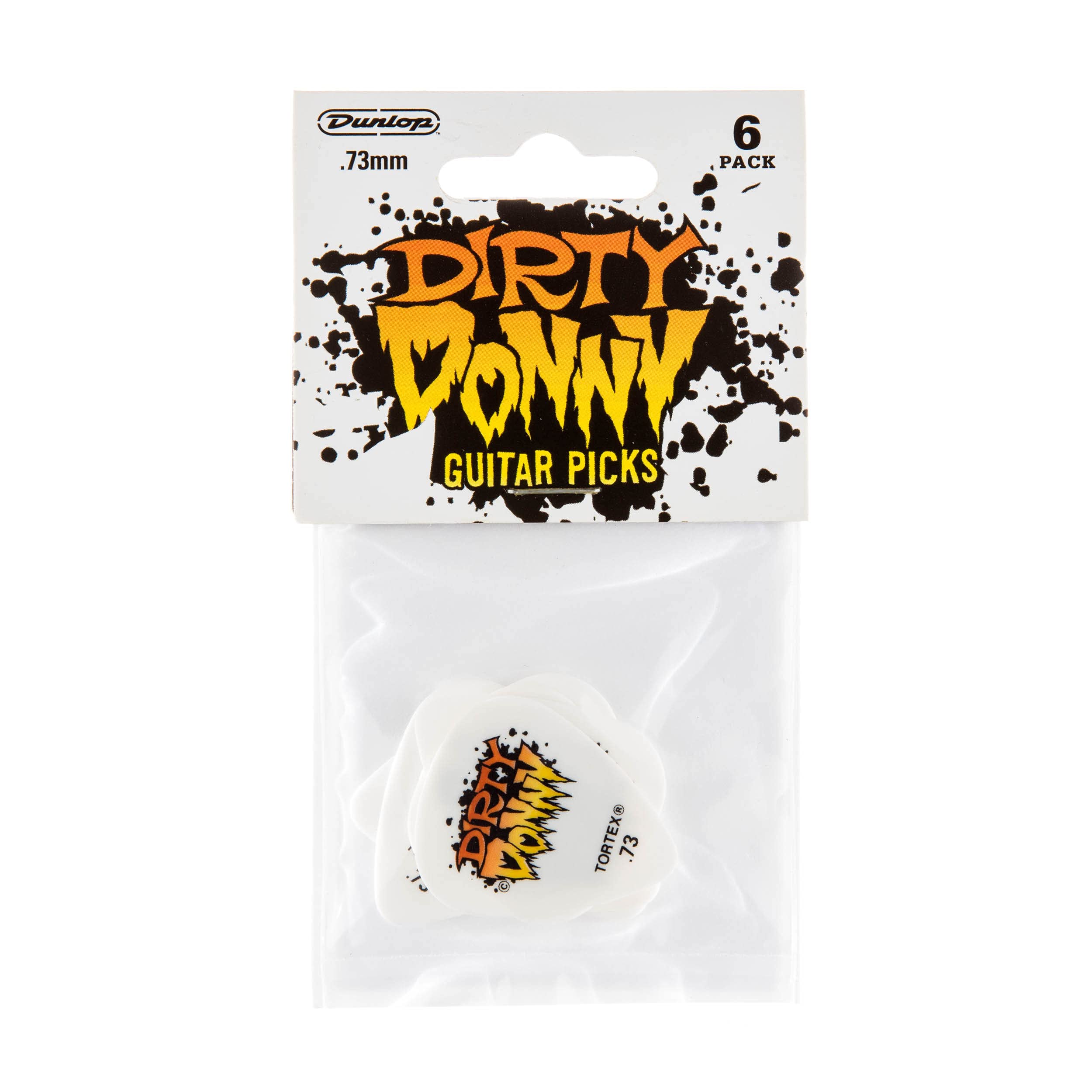 Jim Dunlop Bl111P.73 Dirty Donny Player Pack (Pack of 6), Assorted, 73 mm - Image 2