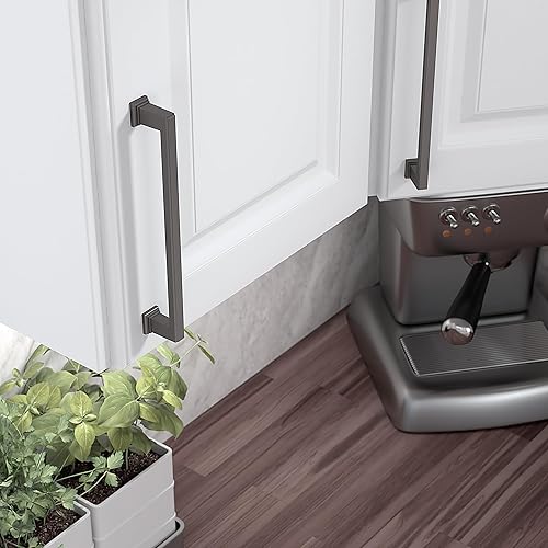 Miniatura 3 de Richelieu Hardware BP79596180 Mirabel Collection - Tirador de transición de níquel pulido de 3 34 pulgadas (3.780 in) de centro a centro, para