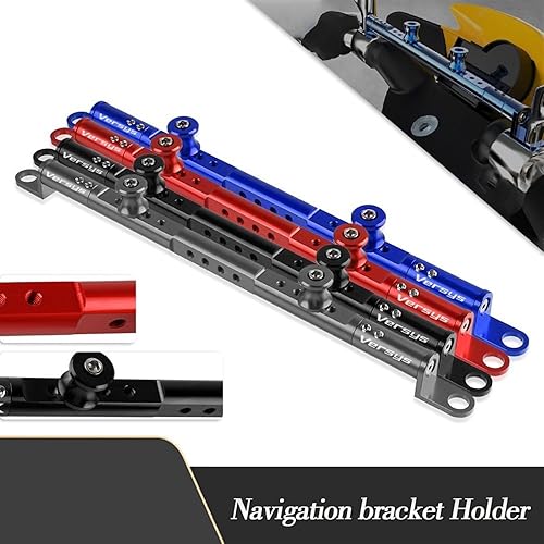 Miniatura 2 de GUODIBAIHUO Soporte GPS para manillar de motocicleta para Kawasaki VERSYS 650CC 1000 VERSYS X250 300 (color negro, tamaño 1)